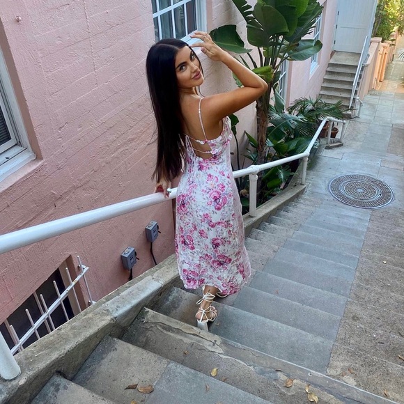 For Love & Lemons Taylor Midi Dress - Picture 3 of 13